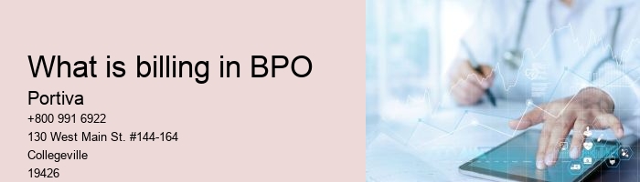 What is billing in BPO